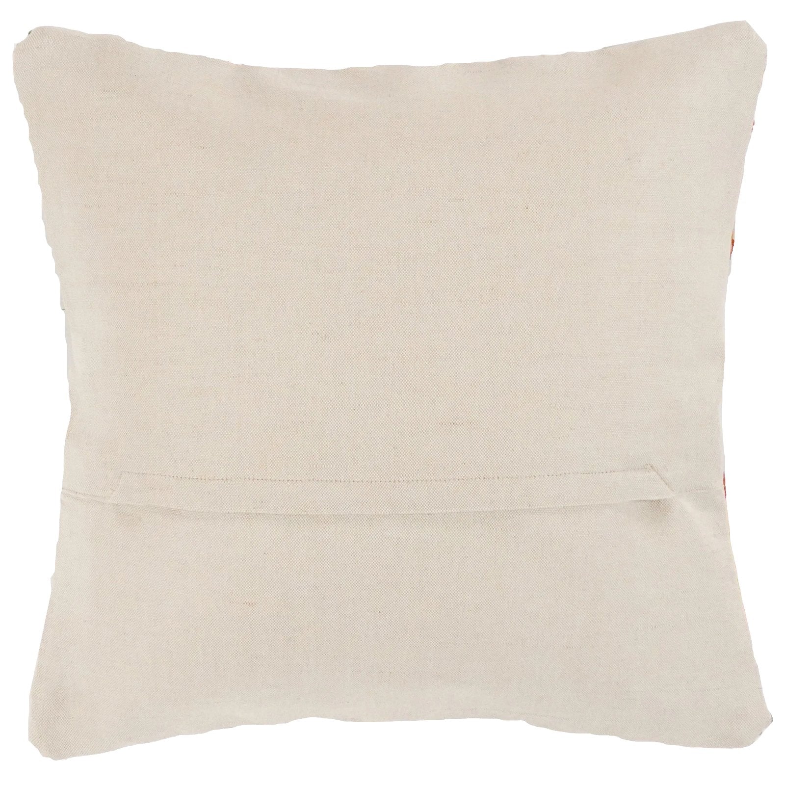 Kelim Kissen — Handmade, 40x50 cm, Beige, 100% Virgin Wool | View 3