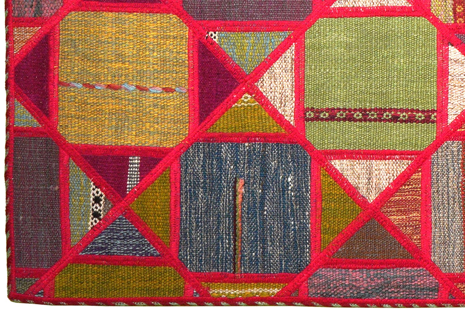 Kelim Tekkeh — Handmade, 150x200 cm, Multicolor, 100% Virgin Wool | View 3