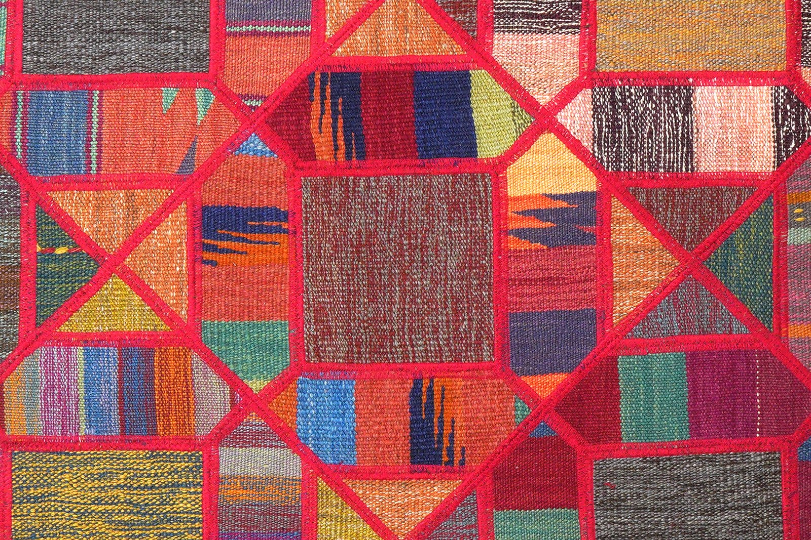 Kelim Tekkeh — Handmade, 150x200 cm, Multicolor, 100% Virgin Wool | View 5