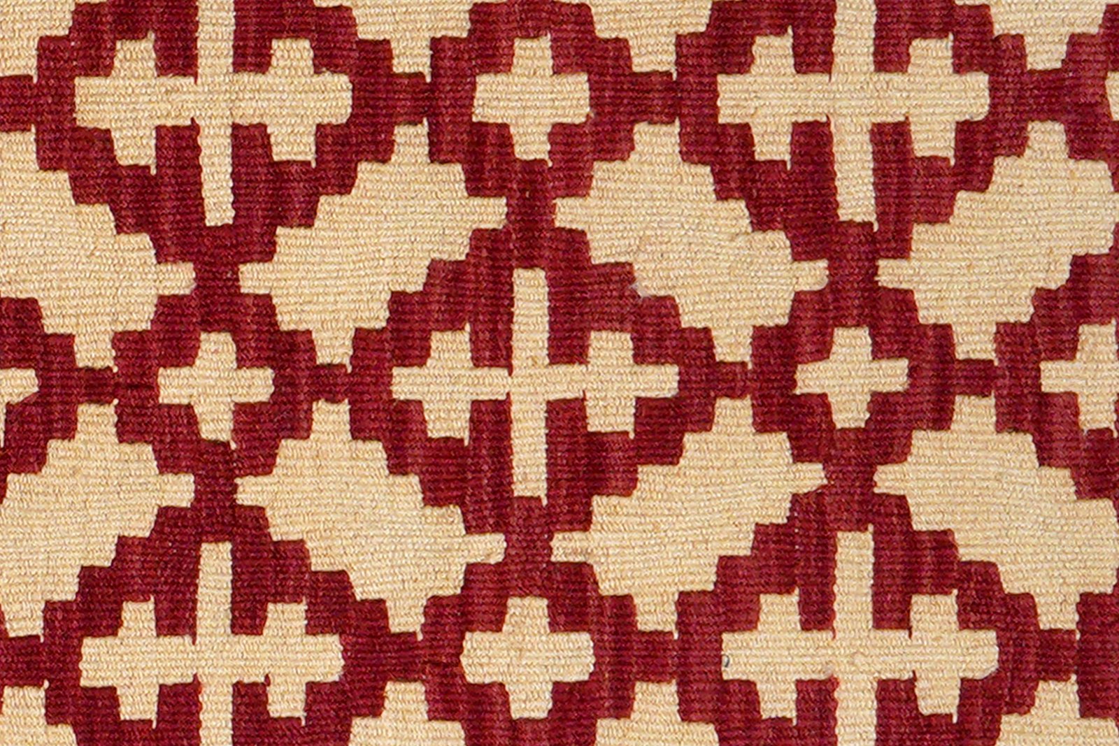 Kelim Gashgai — Handmade, 82x122 cm, Beige, 100% Virgin Wool | View 5