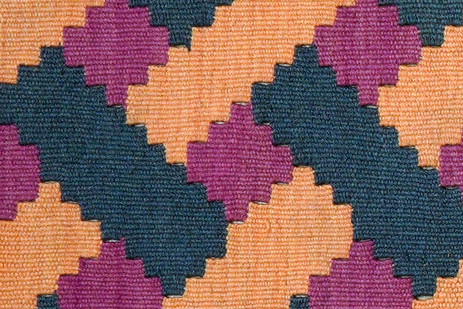 Kelim Gashgai — Handmade, 42x62 cm, Multicolor, 100% Virgin Wool | View 5