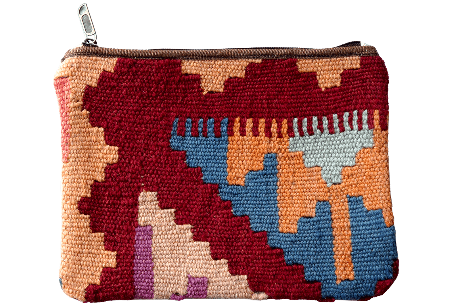 Kelim Bag Alix — Handmade, 23x33 cm, Multicolor, 100% Virgin Wool | Main view