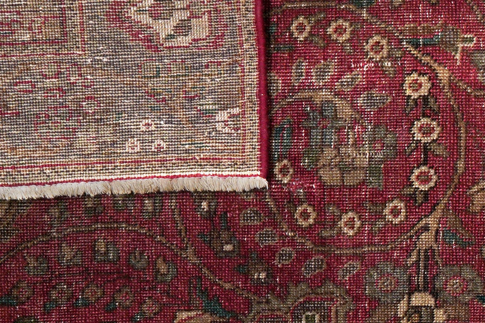 Heritage — Hand-knotted, 192x286 cm, Red, 100% Virgin Wool | View 7