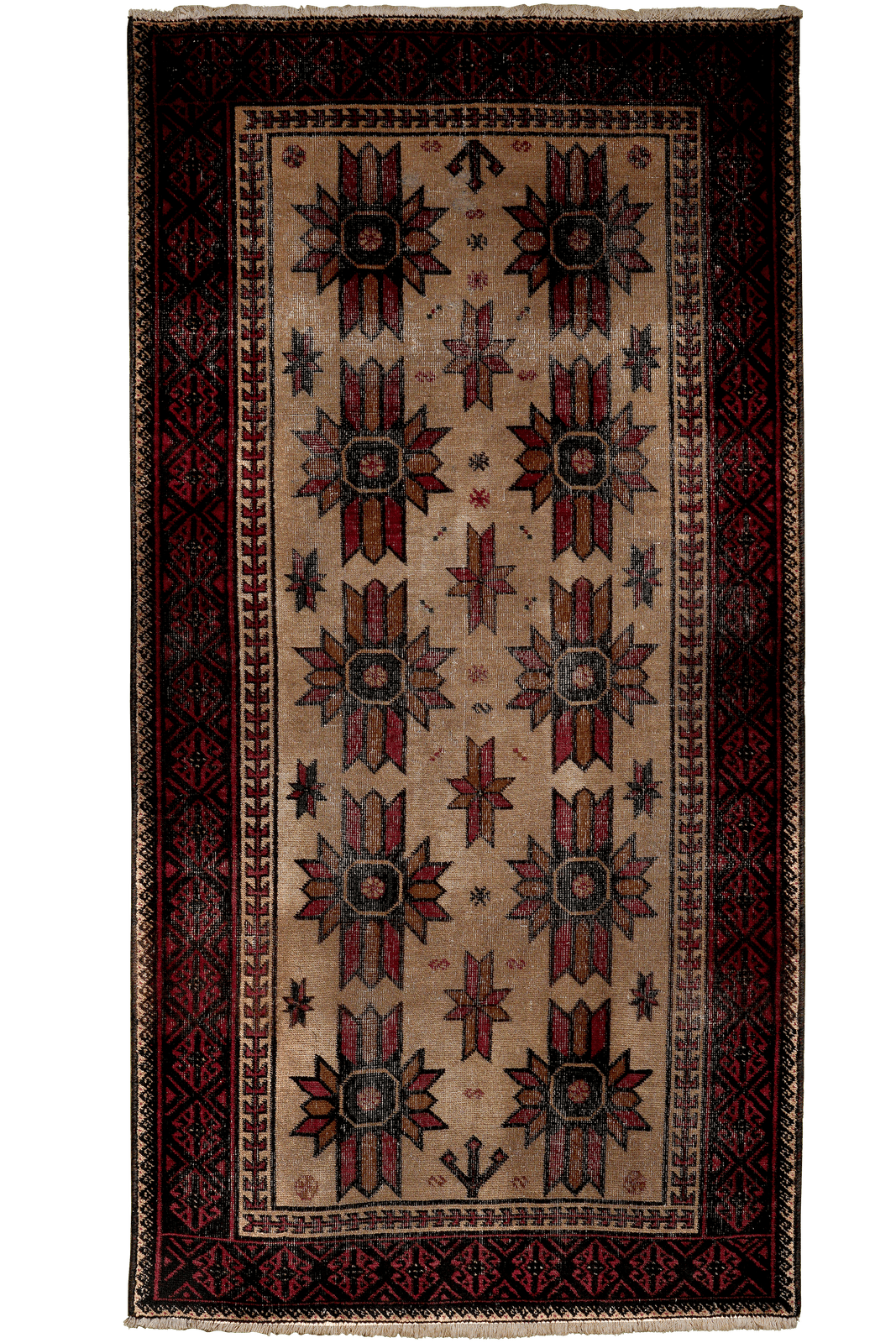 Heritage — Hand-knotted, 99x195 cm, Brown, 100% Virgin Wool | Main view