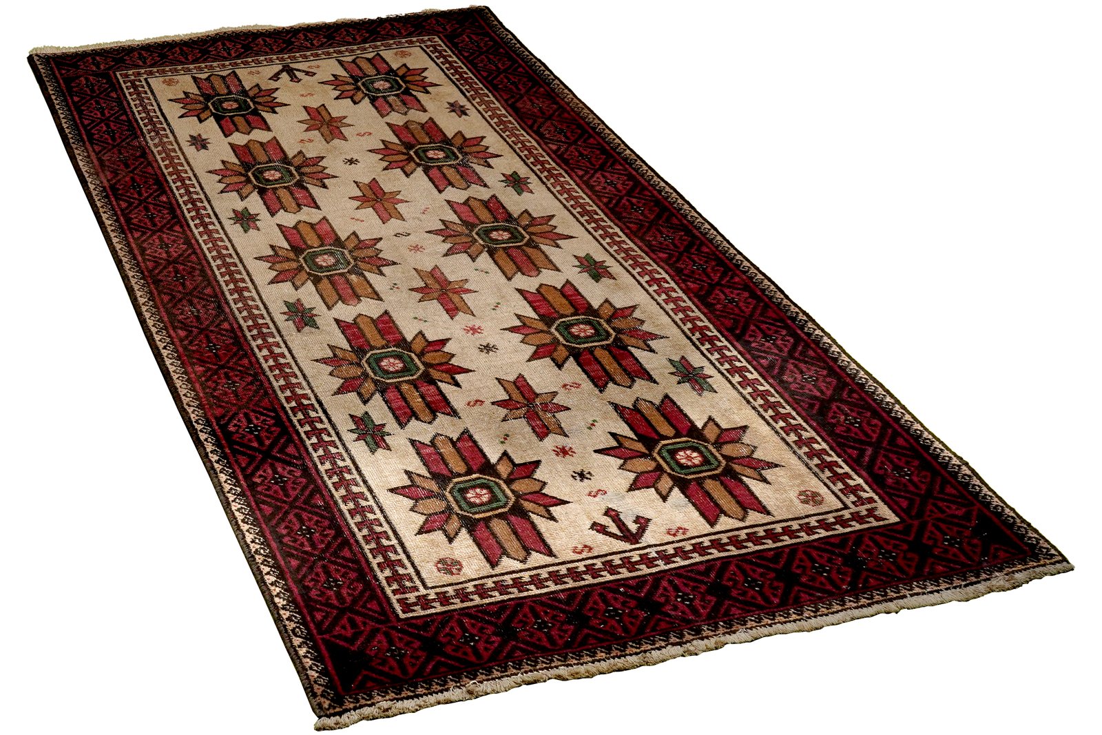 Heritage — Hand-knotted, 99x195 cm, Brown, 100% Virgin Wool | View 4