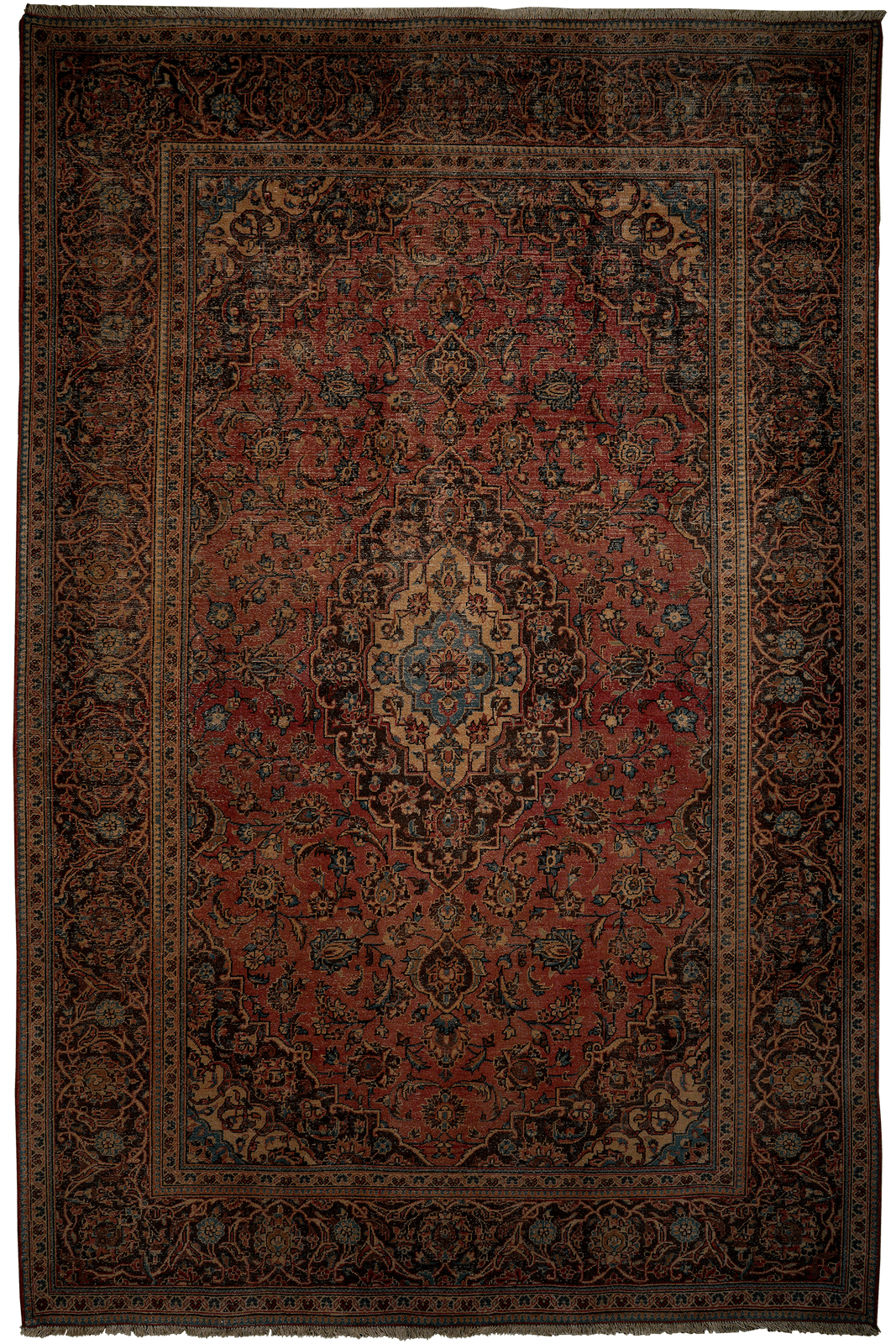 Heritage — Hand-knotted, 199x303 cm, Red, 100% Virgin Wool | Main view