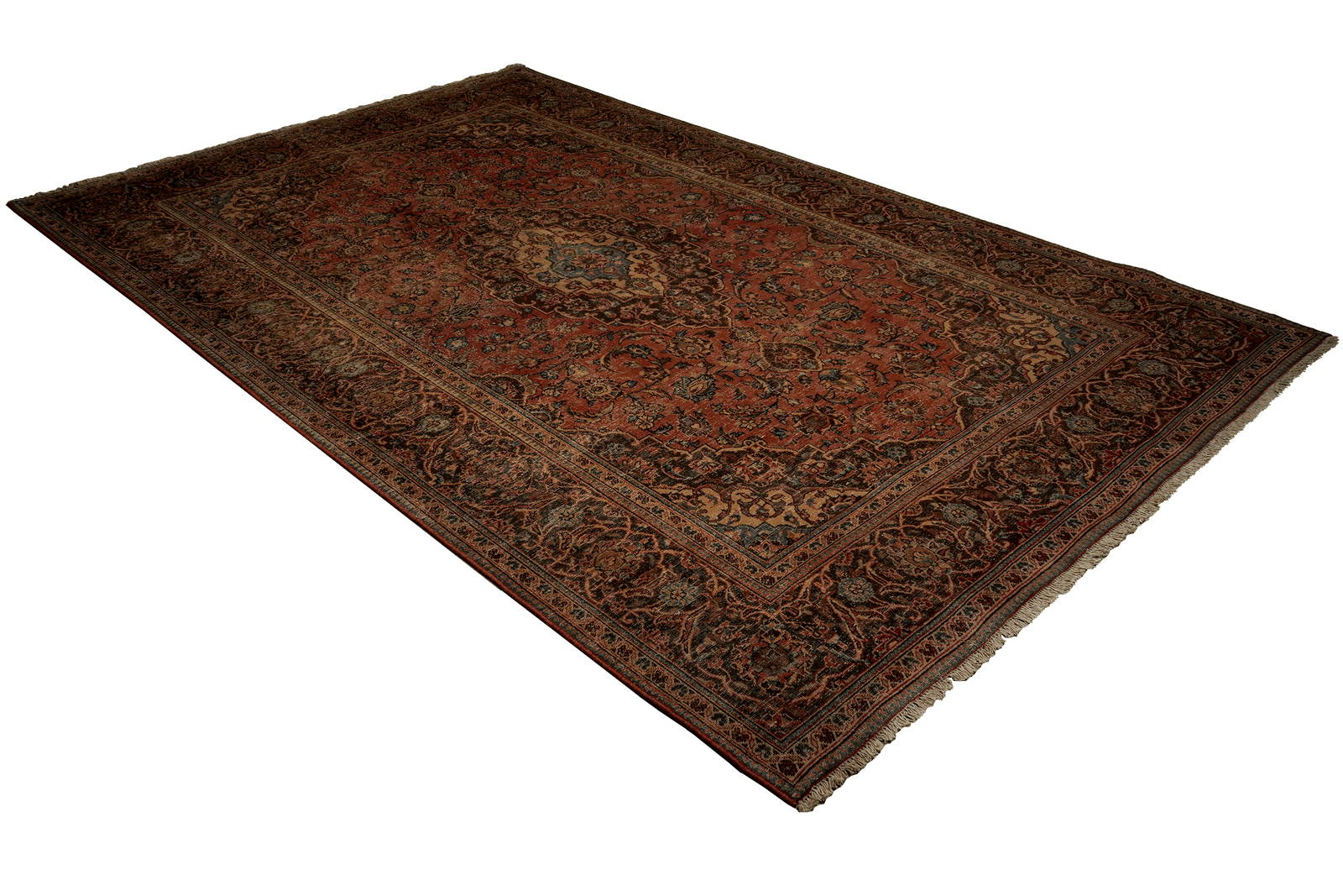 Heritage — Hand-knotted, 199x303 cm, Red, 100% Virgin Wool | View 4