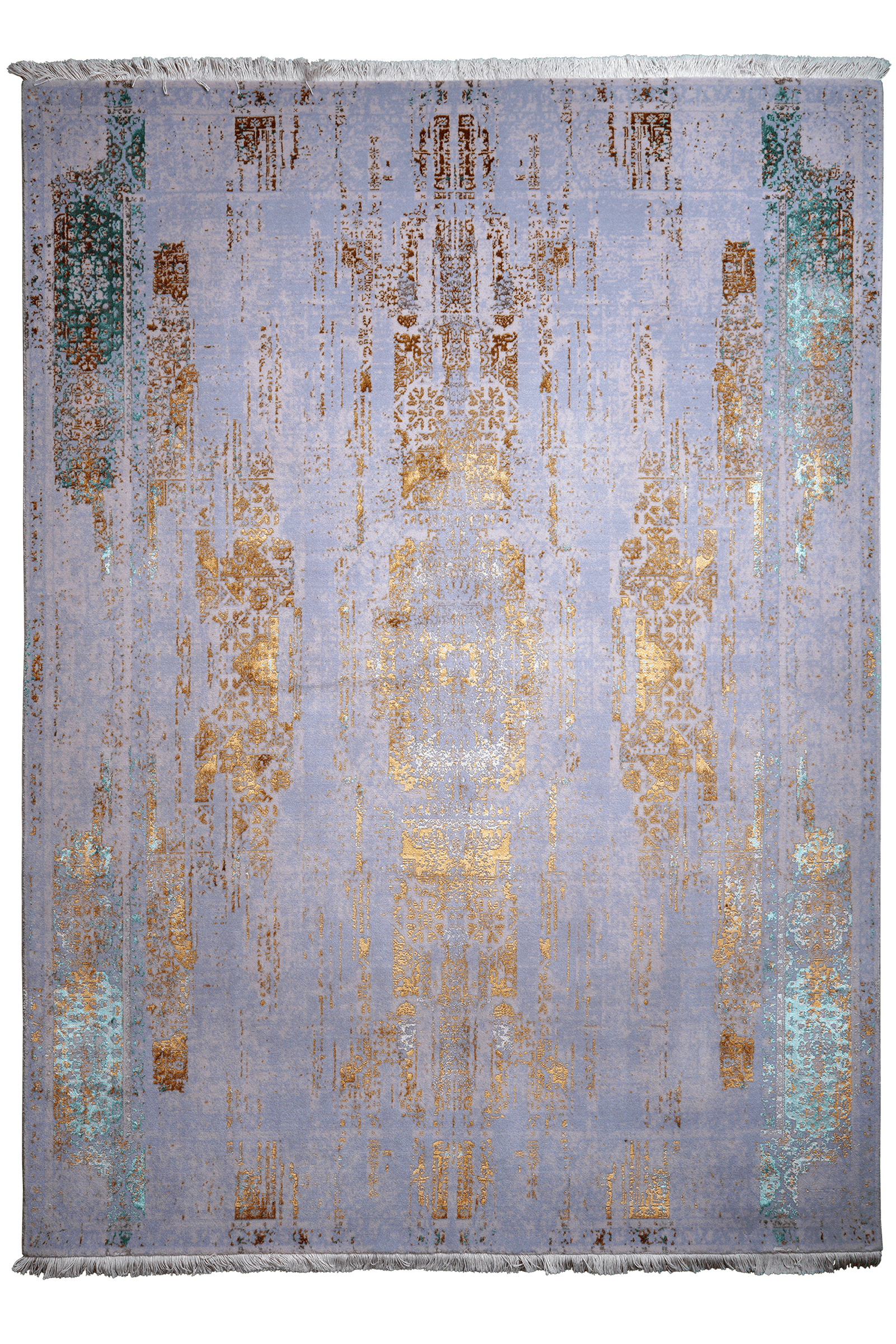 Paradayda — Hand-knotted, 174x238 cm, Violett, 70% Baumwolle, 30% Viskose | Main view