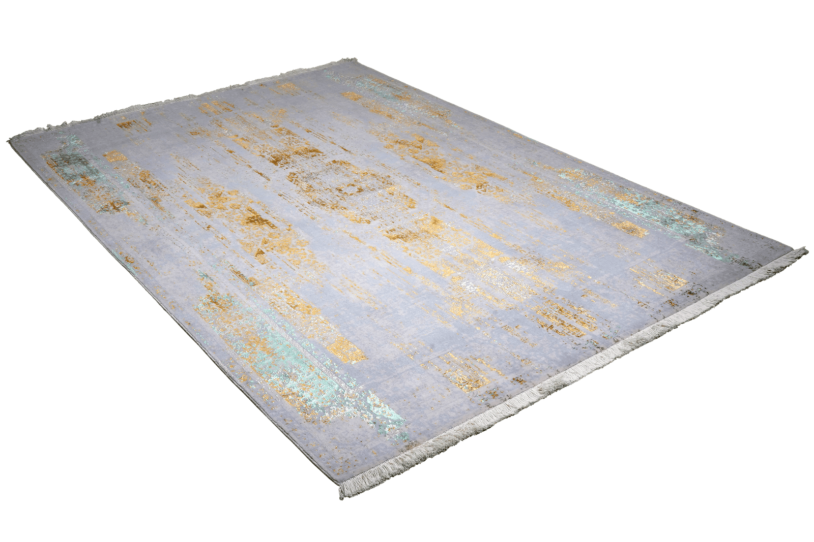 Paradayda — Hand-knotted, 174x238 cm, Violett, 70% Baumwolle, 30% Viskose | View 4