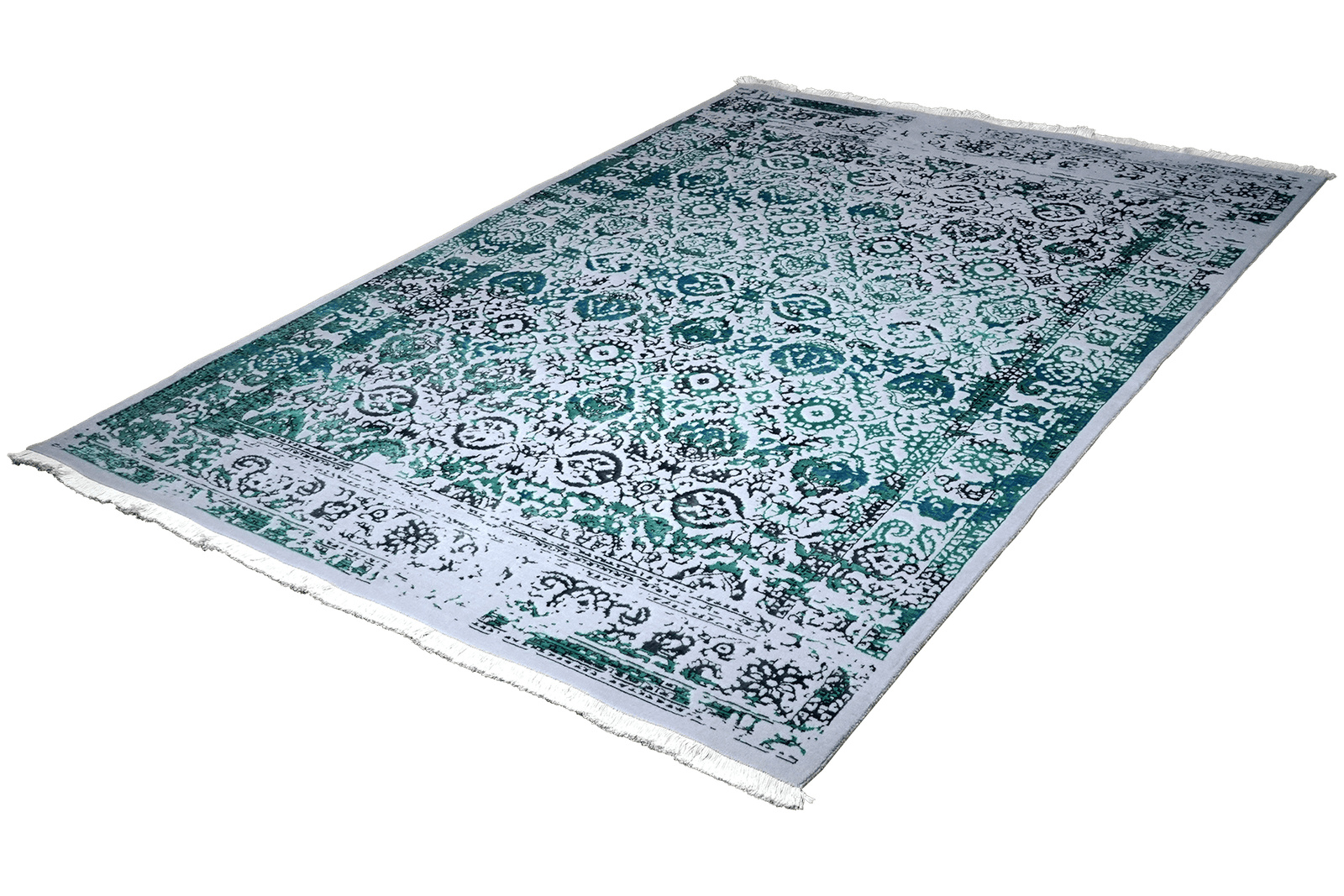 Paradayda — Hand-knotted, 173x238 cm, Blue, 80% Viskose, 20% Baumwolle | View 5