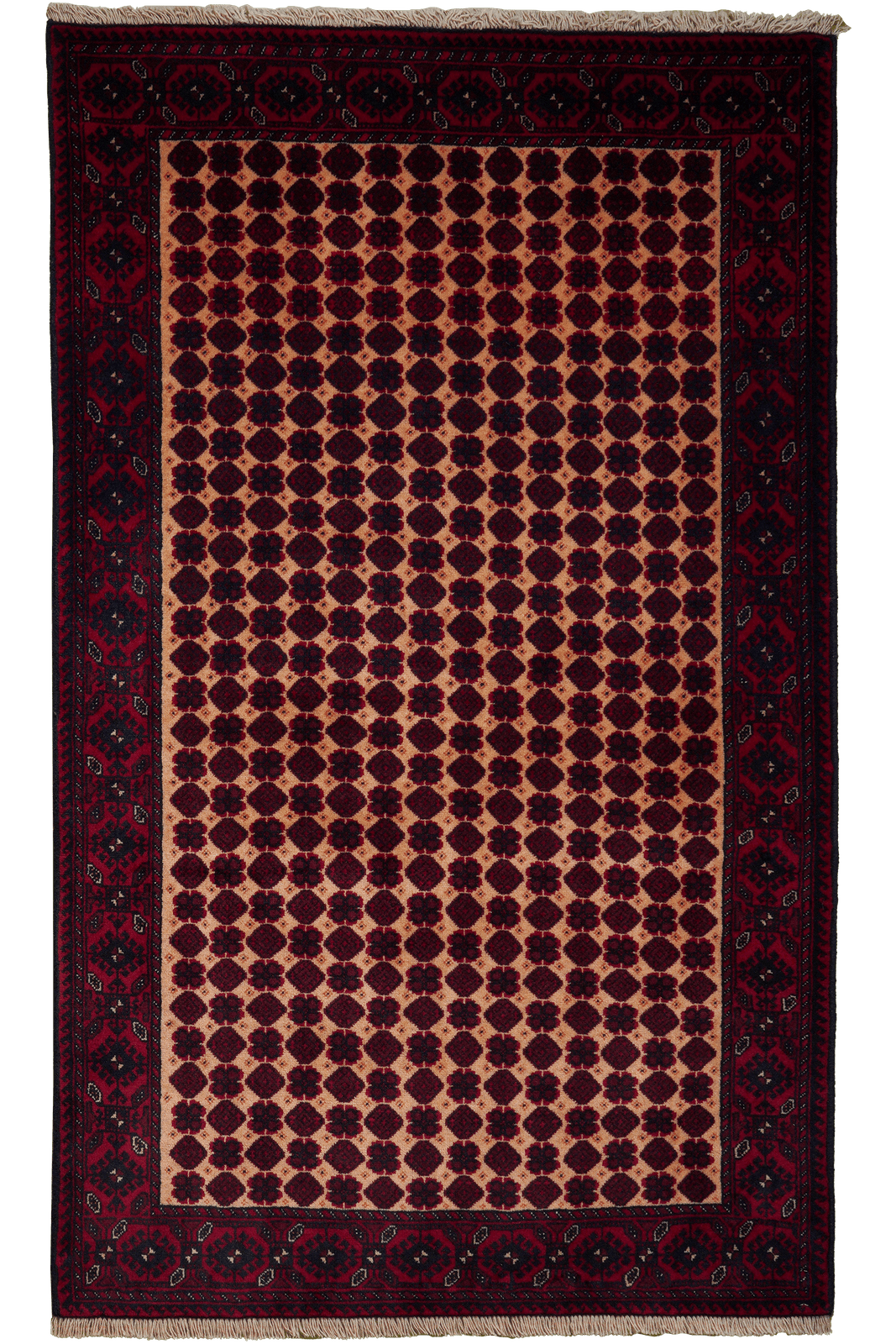 Belutch — Hand-knotted, 92x152 cm, Multicolor, 100% Virgin Wool | Main view