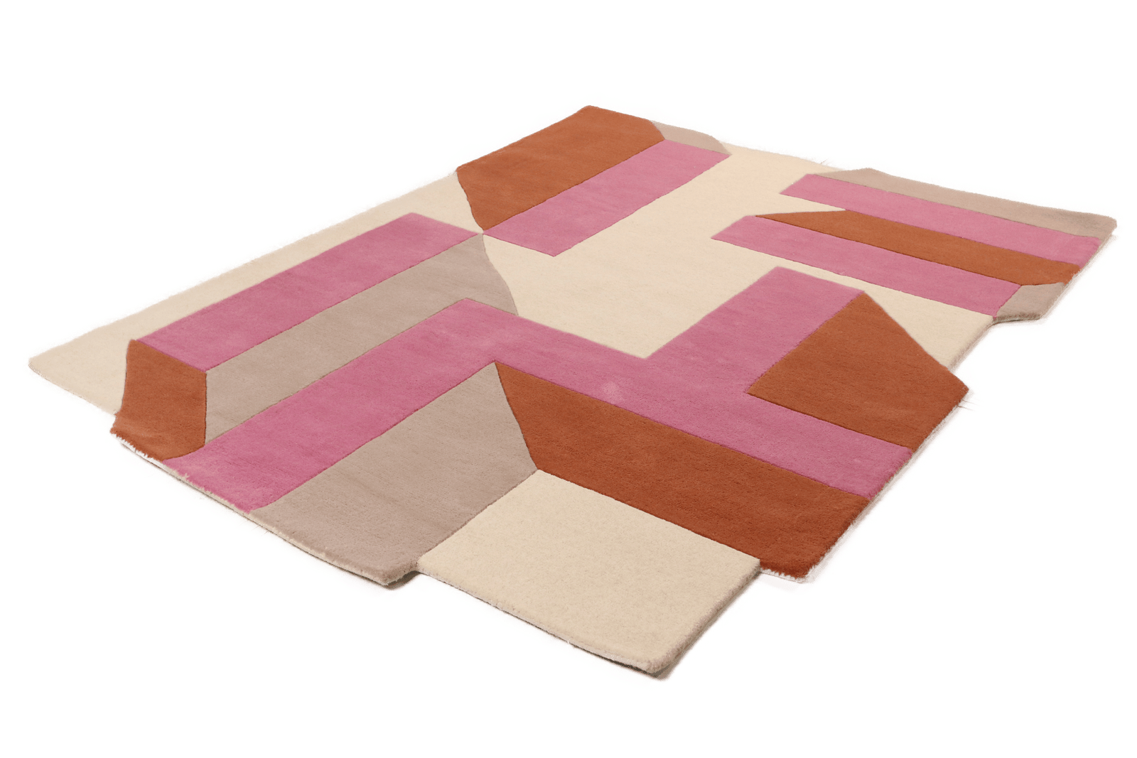 Milo — Hand-knotted, 200x150 cm, Violett, 50% Schurwolle, 50% Viskose | View 6