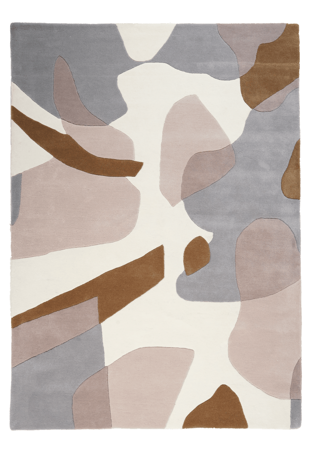 Desert Dune — Hand-knotted, 180x120 cm, Beige, 100% Virgin Wool | Main view