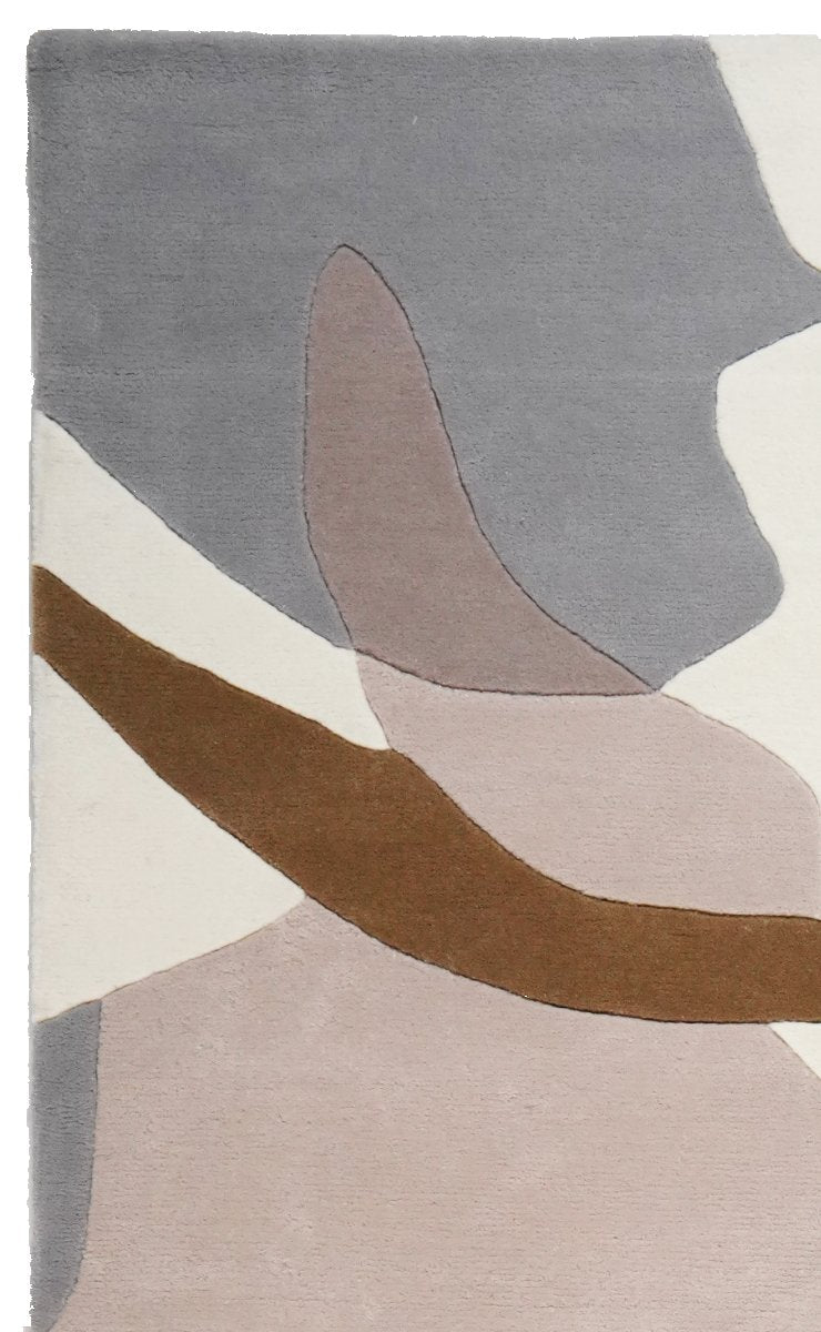 Desert Dune — Hand-knotted, 180x120 cm, Beige, 100% Virgin Wool | View 3