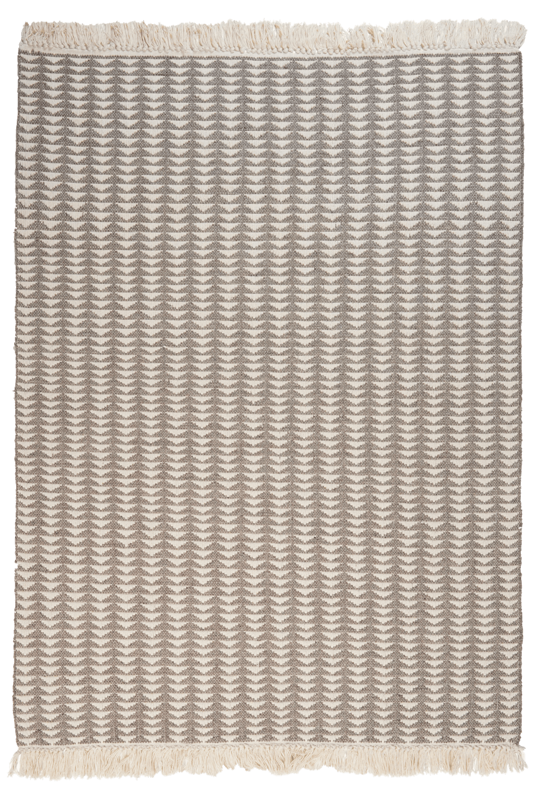 Dhurrie — Handmade, 230x160 cm, Beige, 80% Schurwolle, 20% Baumwolle | Main view
