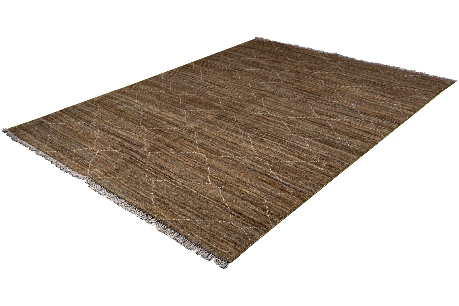 Gabbeh Basi — Hand-knotted, 157x195 cm, Brown, 100% Virgin Wool | View 5