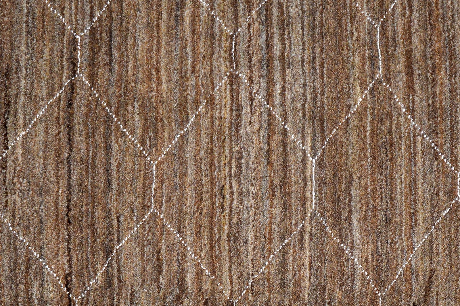 Gabbeh Basi — Hand-knotted, 157x195 cm, Brown, 100% Virgin Wool | View 6