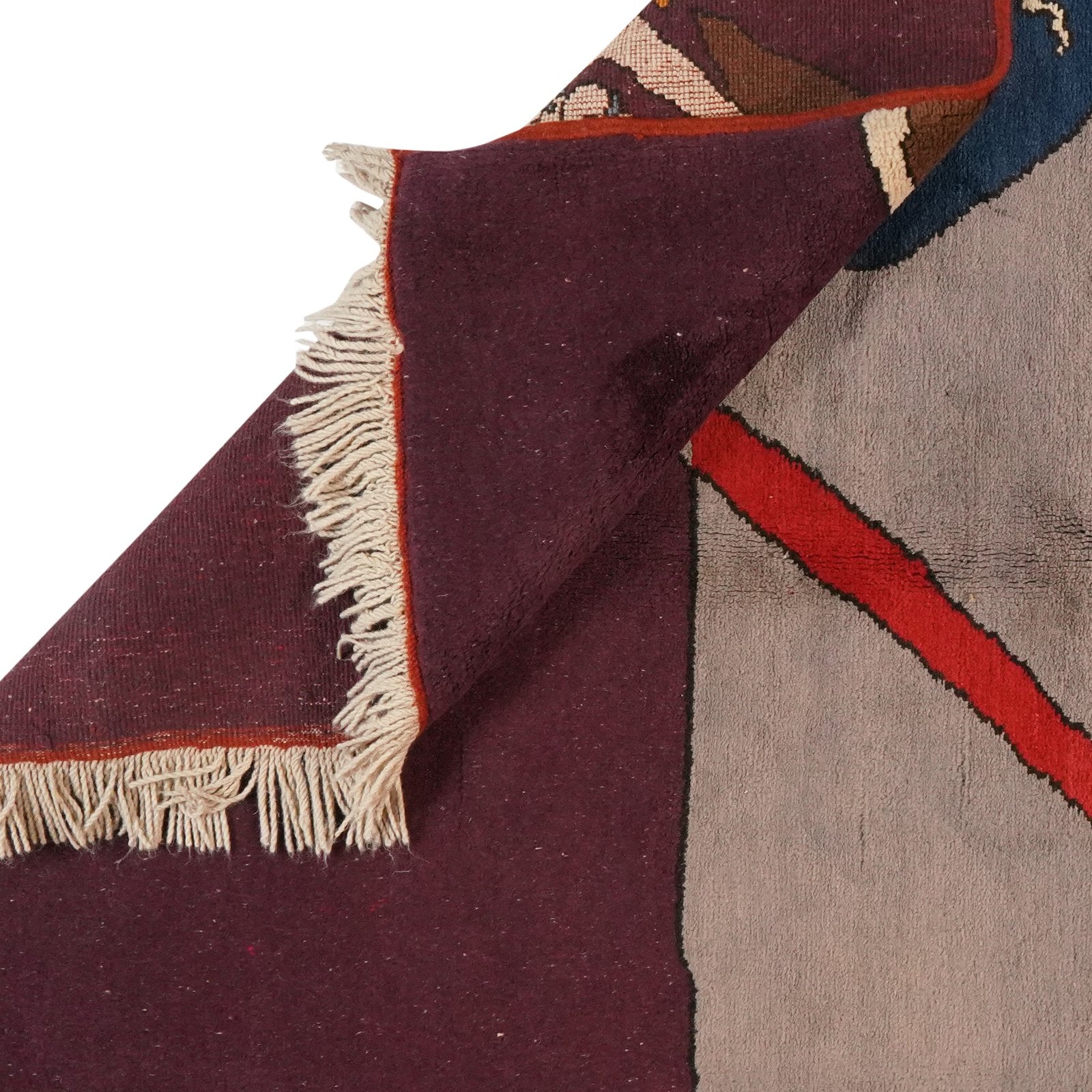 Konya — Hand-knotted, 143x196 cm, Multicolor, 100% Virgin Wool | View 6