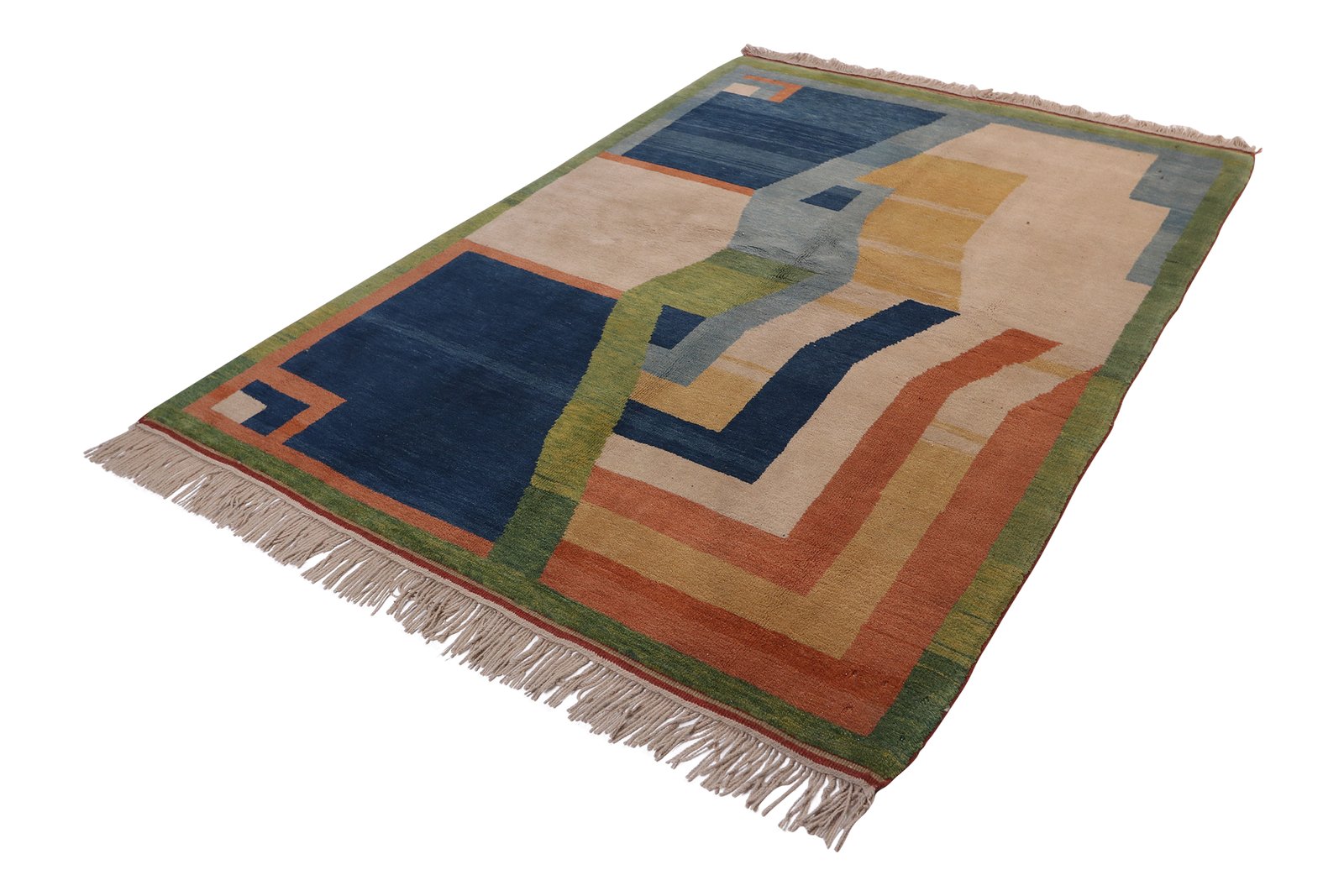 Konya — Hand-knotted, 145x215 cm, Multicolor, 100% Virgin Wool | View 5