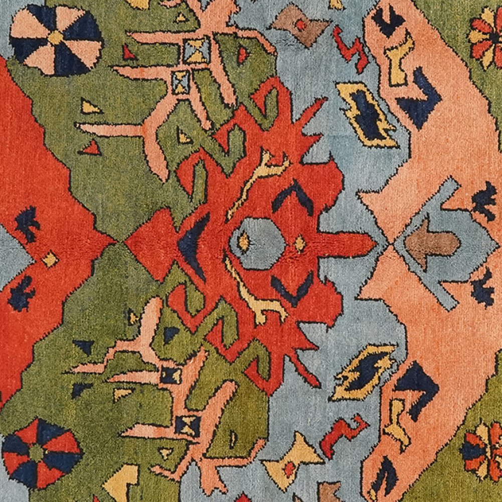 Konya — Hand-knotted, 165x239 cm, Multicolor, 100% Virgin Wool | View 4