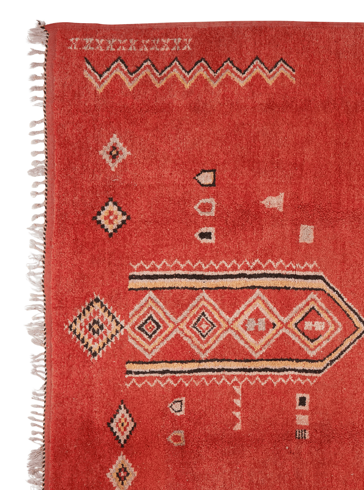 Mrirt — Hand-knotted, 254x326 cm, Red, 100% Virgin Wool | View 3