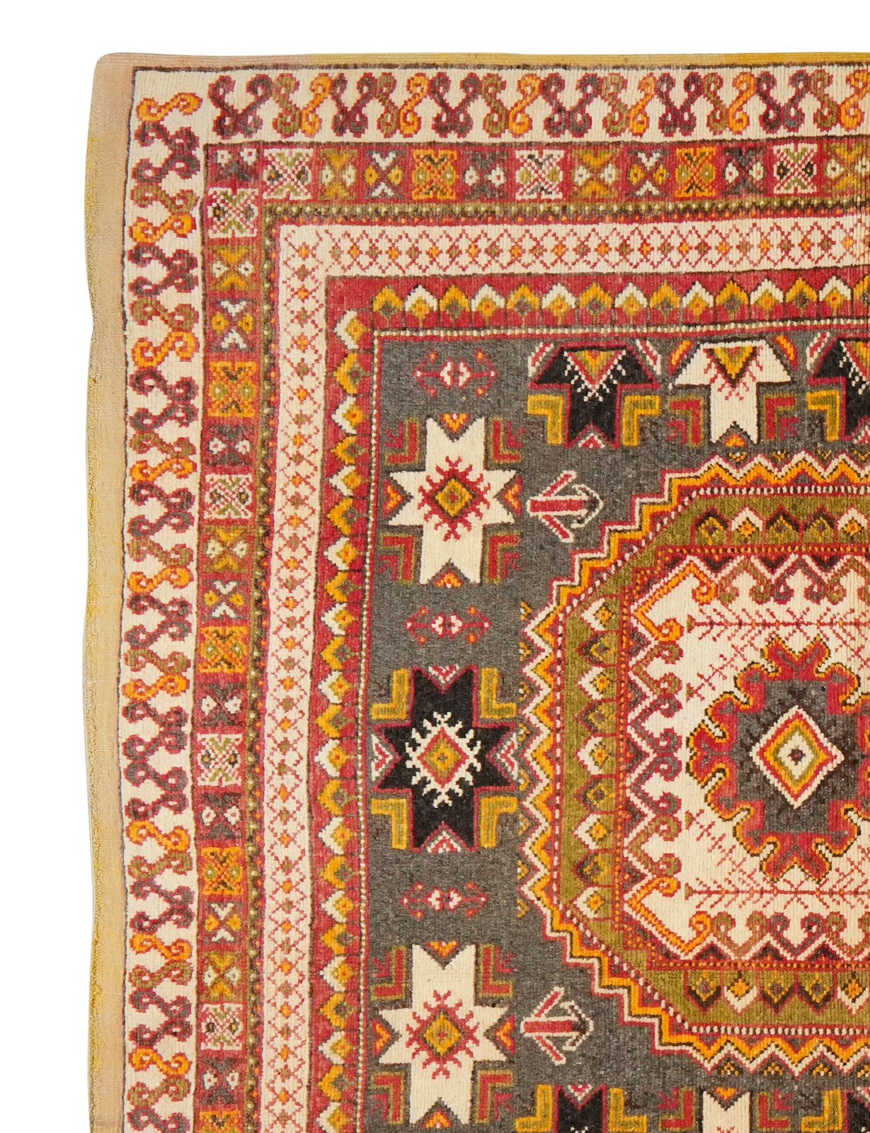 Ouzguit — Hand-knotted, 192x320 cm, Grey, 100% Virgin Wool | View 3
