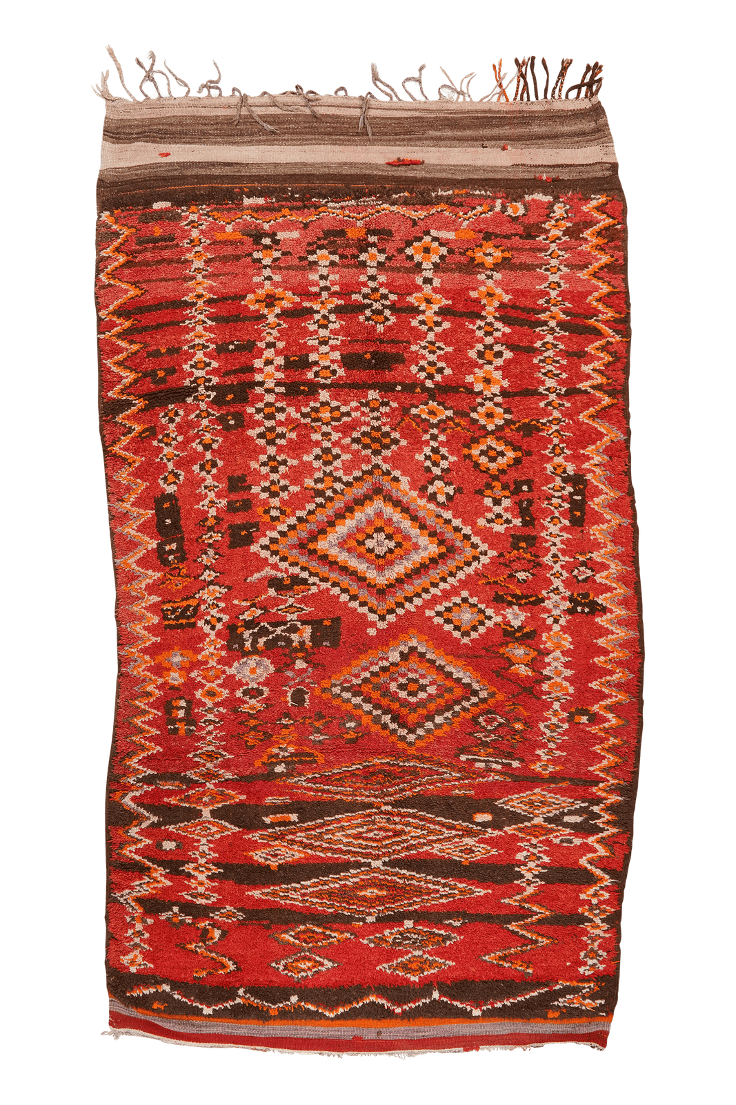 Mrirt — Hand-knotted, 182x340 cm, Red, 100% Virgin Wool | Main view