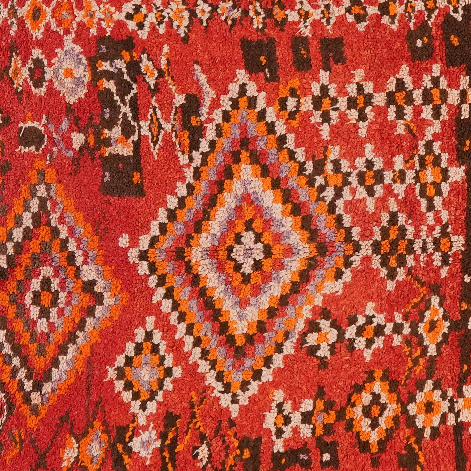 Mrirt — Hand-knotted, 182x340 cm, Red, 100% Virgin Wool | View 4