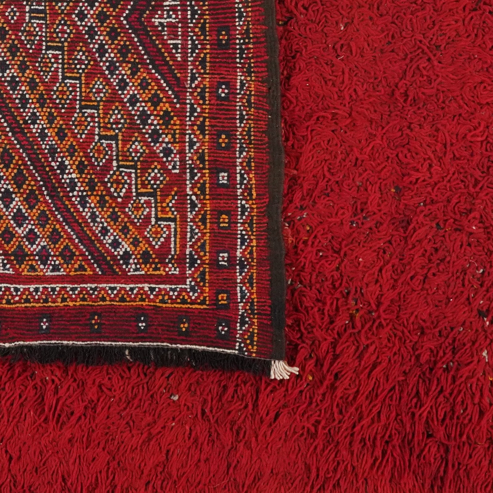 Zaiane Zaya — Hand-knotted, 168x258 cm, Red, 100% Virgin Wool | View 7