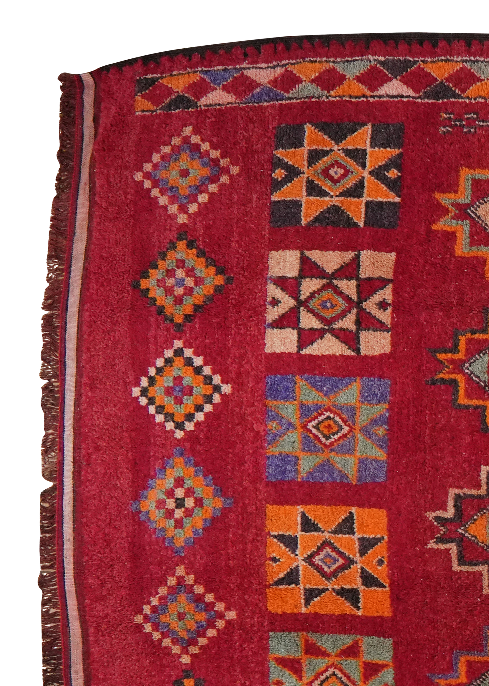 Al Haouz Sara — Handgefertigt, 500x205 cm, 100% Virgin Wool | View 4