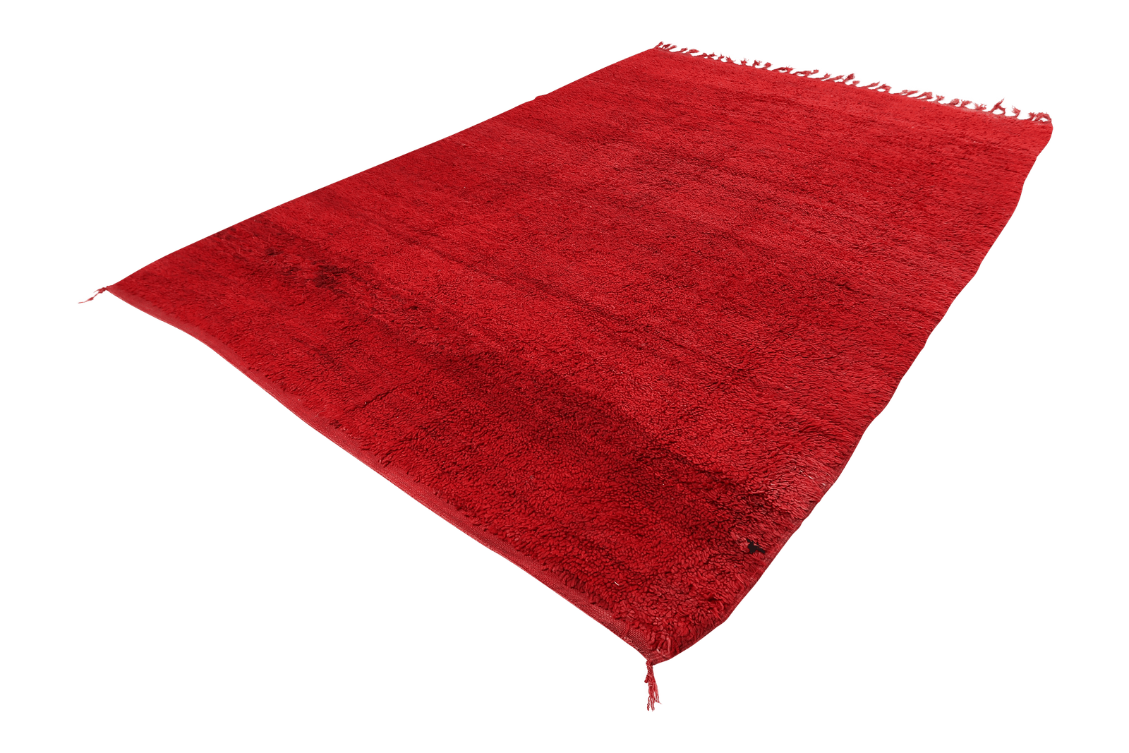 Mrirt — Hand-knotted, 200x290 cm, Red, 100% Virgin Wool | View 5