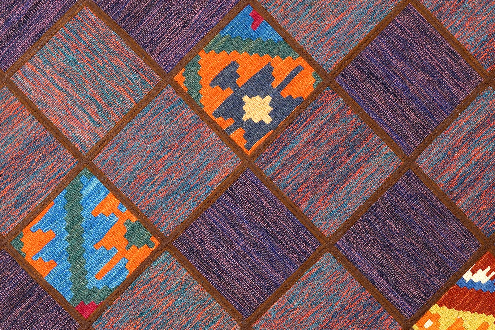 Kelim Tekkeh — Handmade, 150x200 cm, Multicolor, 100% Virgin Wool | View 5