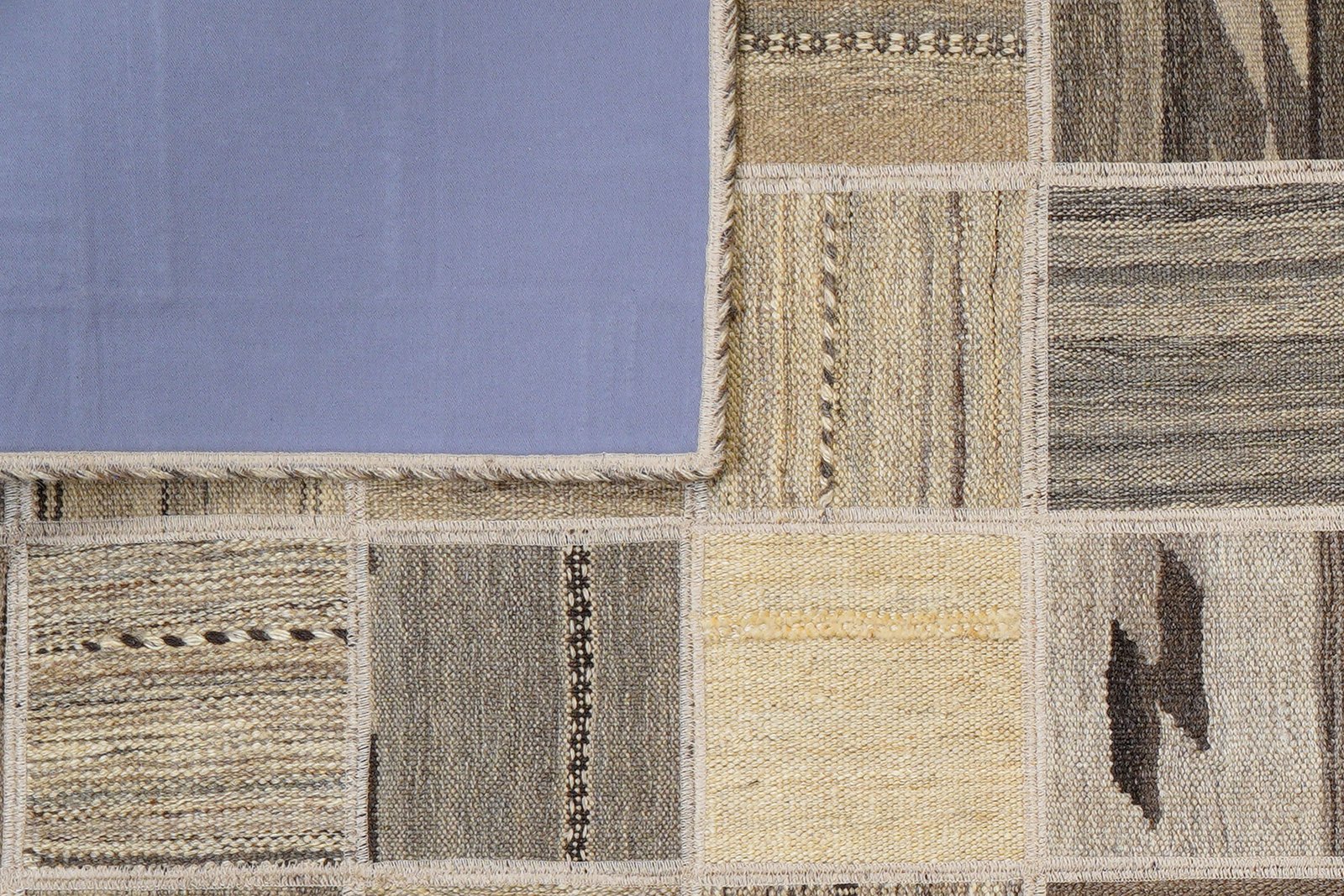 Kelim Tekkeh — Handmade, 150x200 cm, Beige, 100% Virgin Wool | View 6
