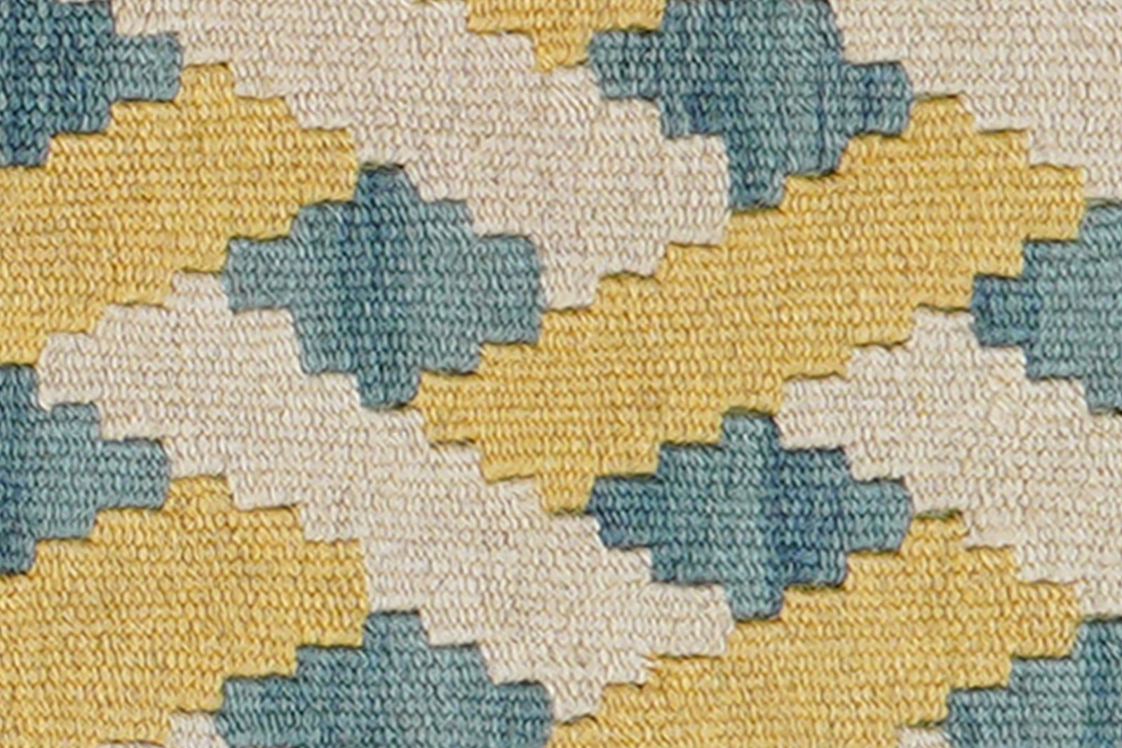 Kelim Gashgai — Handmade, 43x61 cm, Beige, 100% Virgin Wool | View 5
