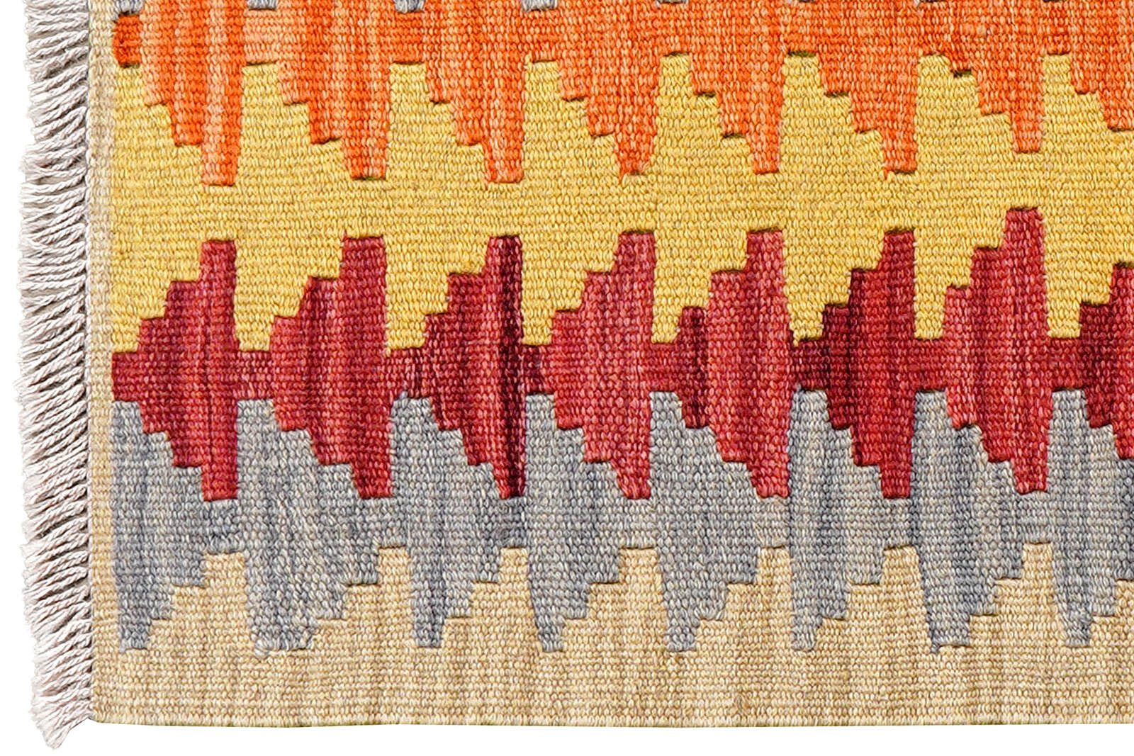 Kelim Gashgai — Handmade, 62x90 cm, Multicolor, 100% Virgin Wool | View 3