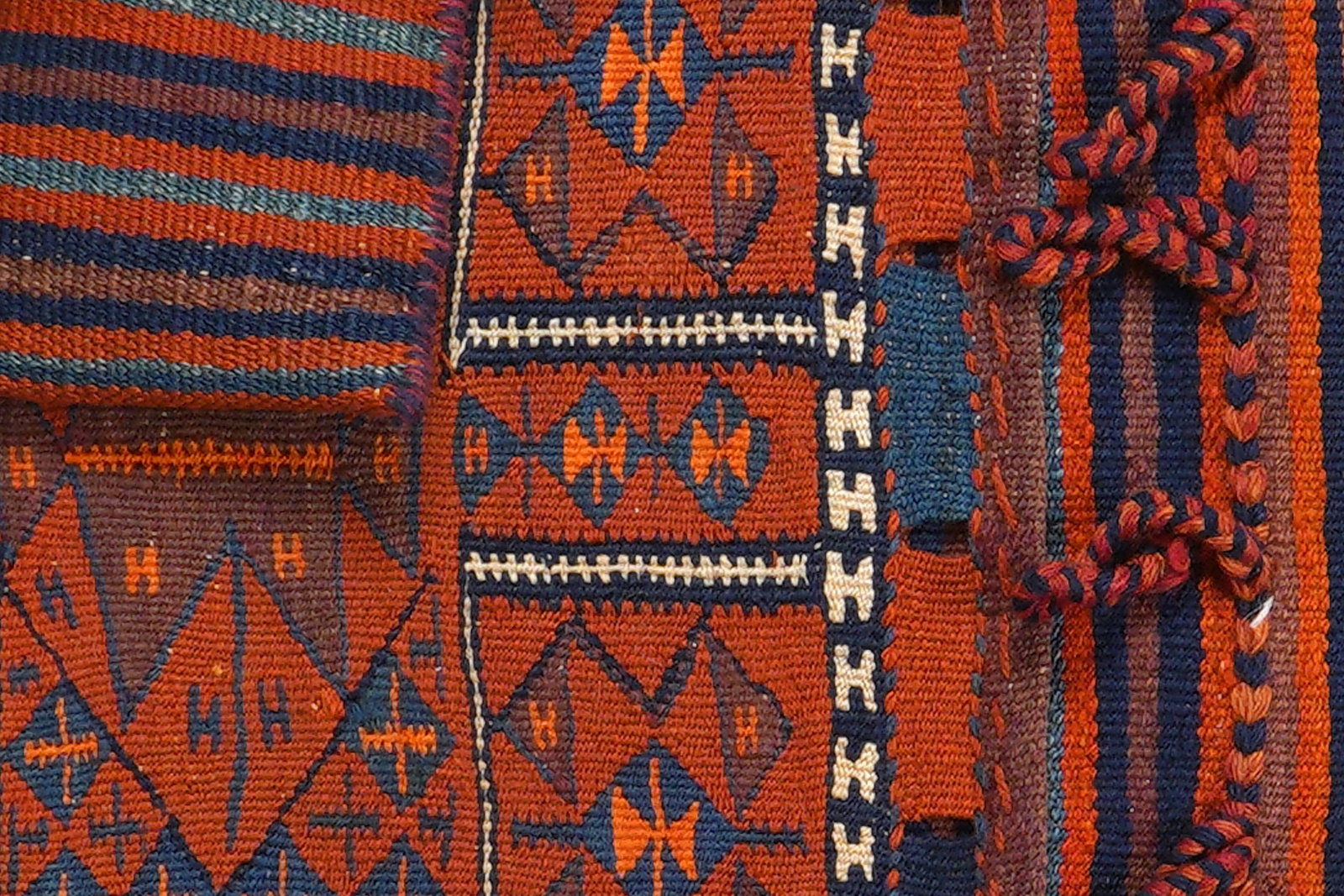 Khorjin — Handgefertigt, 120x60 cm, Bunt, 100% Virgin Wool | View 6