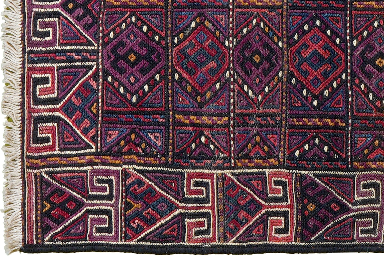 Sumak Shahsavan — Handmade, 72x93 cm, Multicolor, 100% Virgin Wool | View 3