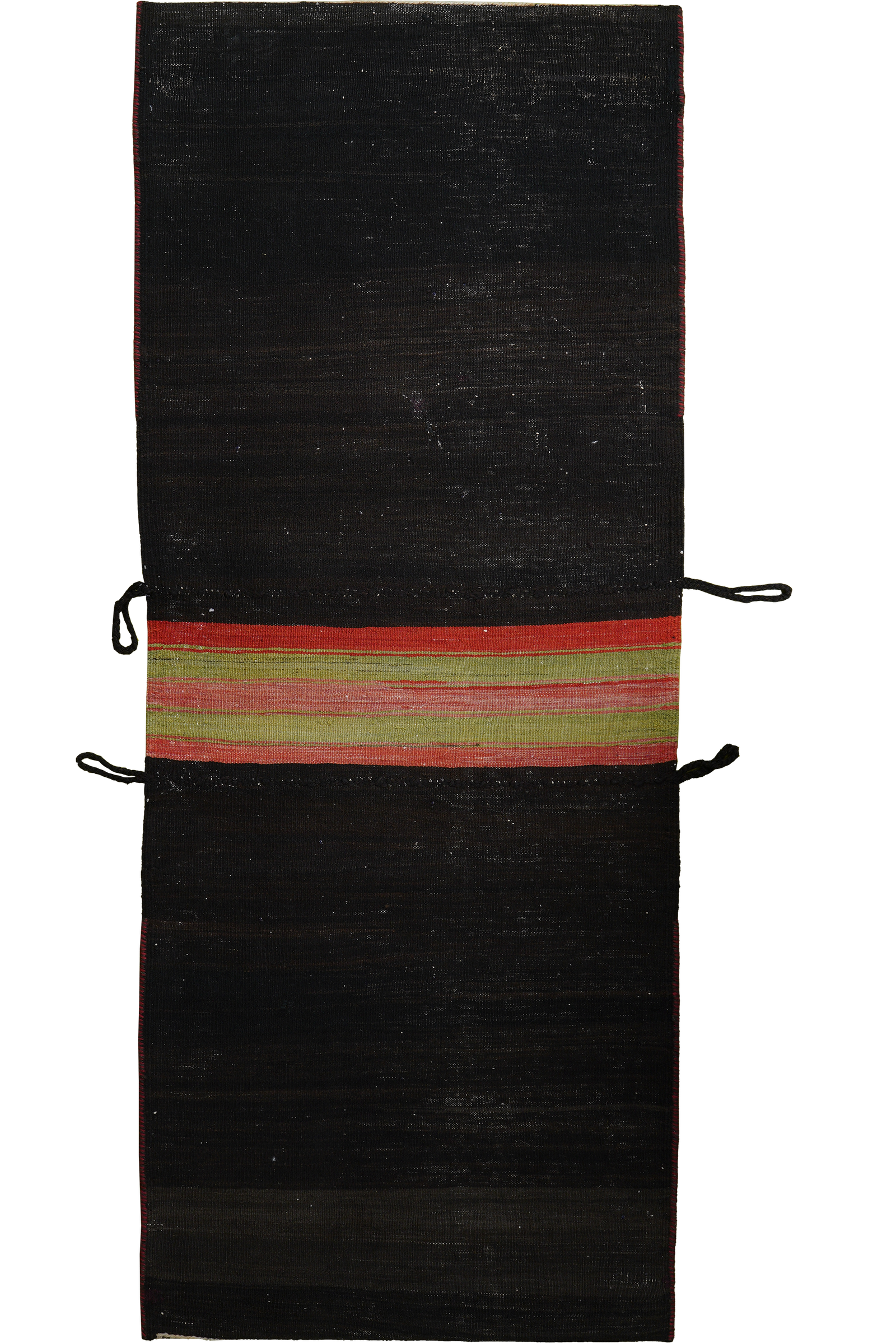 Khorjin — Handgefertigt, 192x76 cm, Bunt, 100% Virgin Wool | Detail view