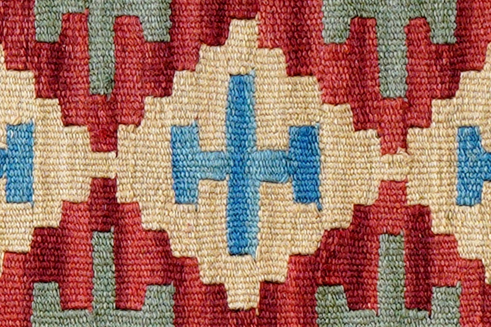 Kelim Gashgai — Handmade, 46x62 cm, Multicolor, 100% Virgin Wool | View 5