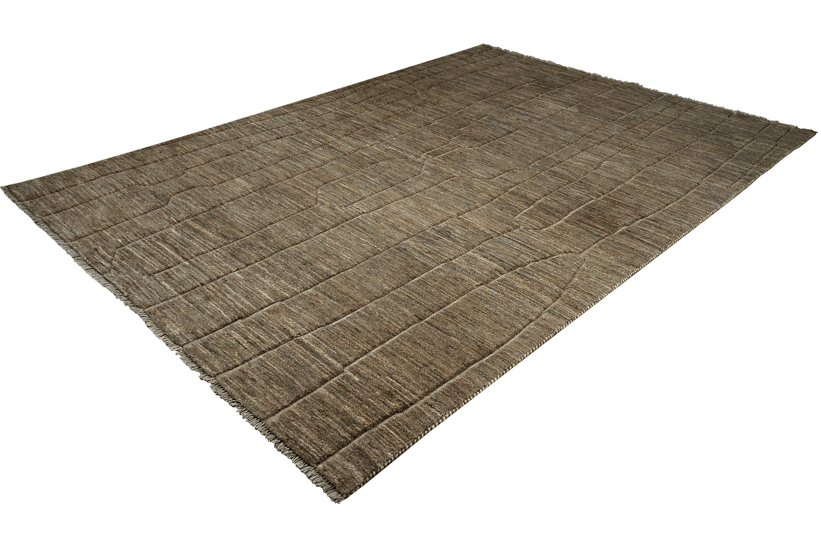 Gabbeh Basi — Hand-knotted, 200x291 cm, Grey, 100% Virgin Wool | View 5