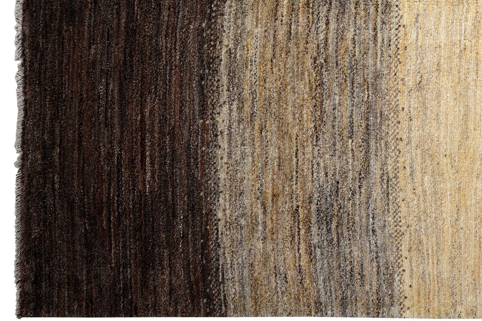 Gabbeh — Hand-knotted, 167x238 cm, Brown, 100% Virgin Wool | View 3