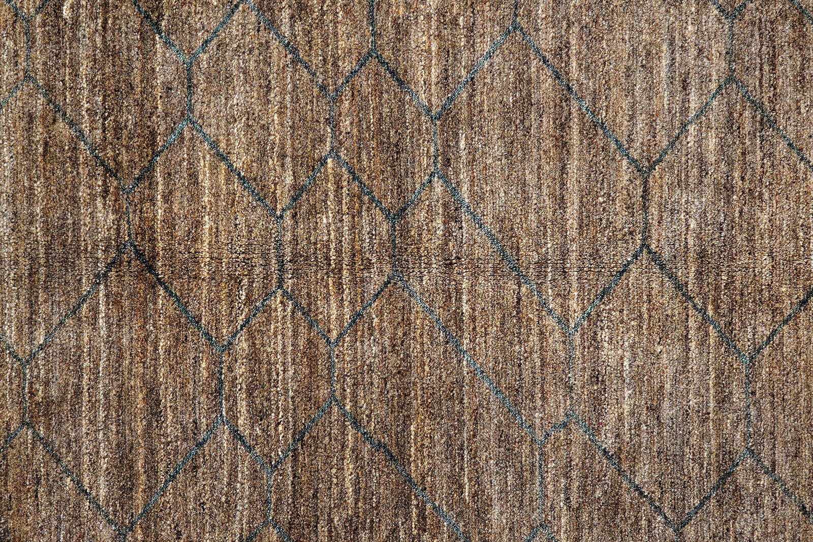 Gabbeh Basi — Hand-knotted, 209x288 cm, Grey, 100% Virgin Wool | View 6
