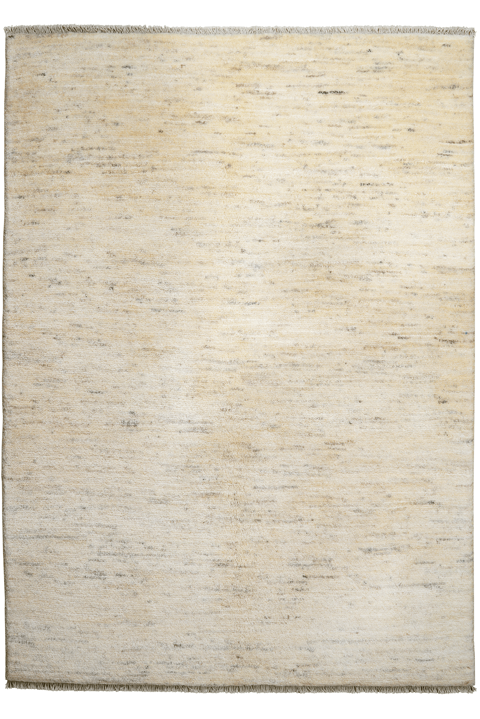 Gabbeh — Hand-knotted, 147x200 cm, Beige, 100% Virgin Wool | Main view