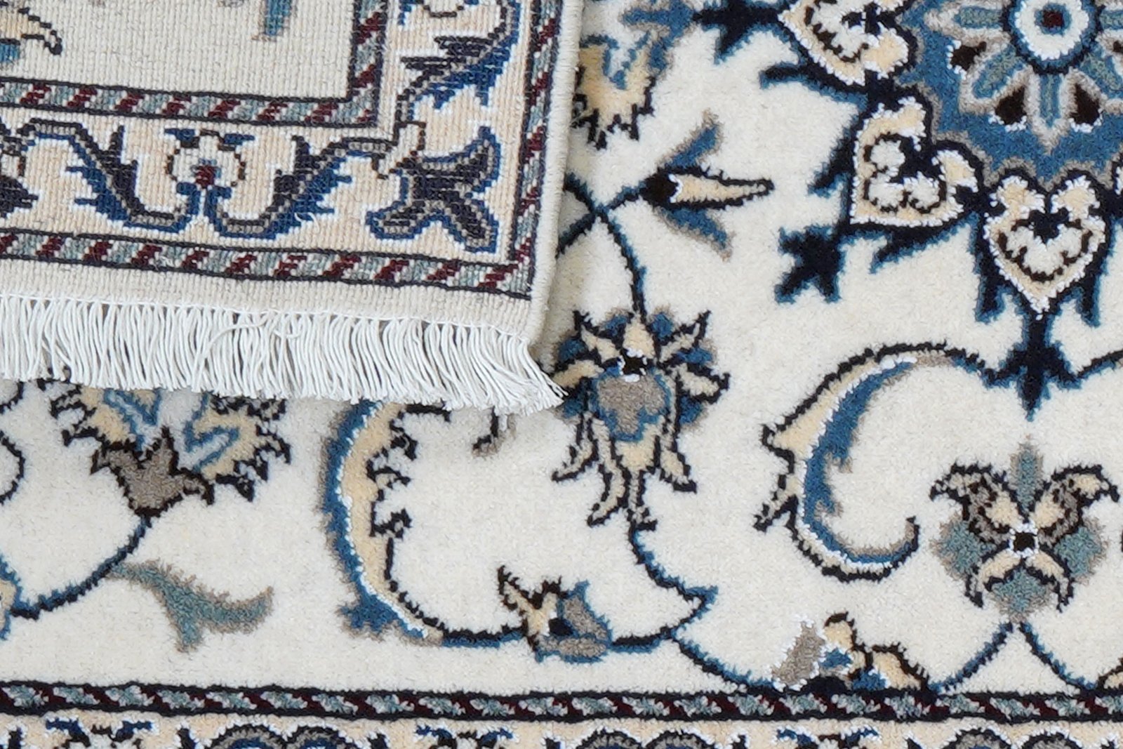 Nain 12La — Hand-knotted, 71x135 cm, Multicolor, 100% Virgin Wool | View 7