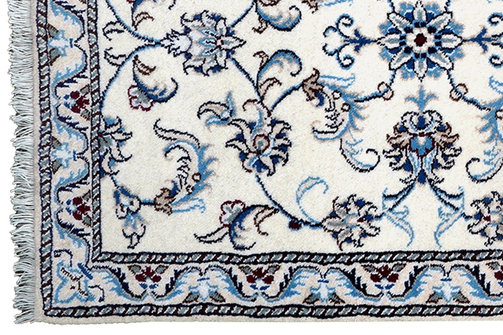Nain 12La — Hand-knotted, 78x286 cm, Multicolor, 100% Virgin Wool | View 3