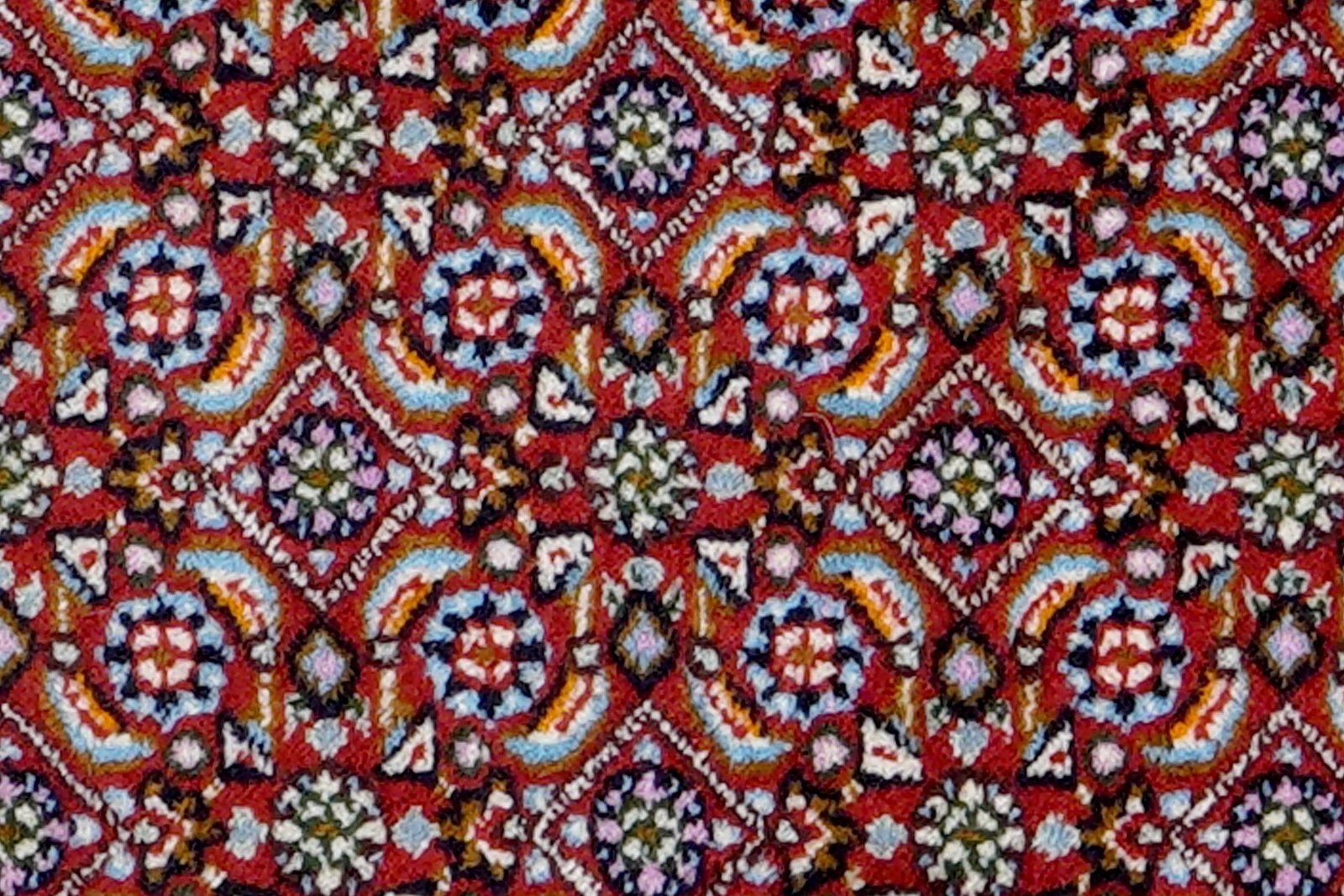 Moud Mahi — Hand-knotted, 38x57 cm, Red, 100% Virgin Wool | View 6