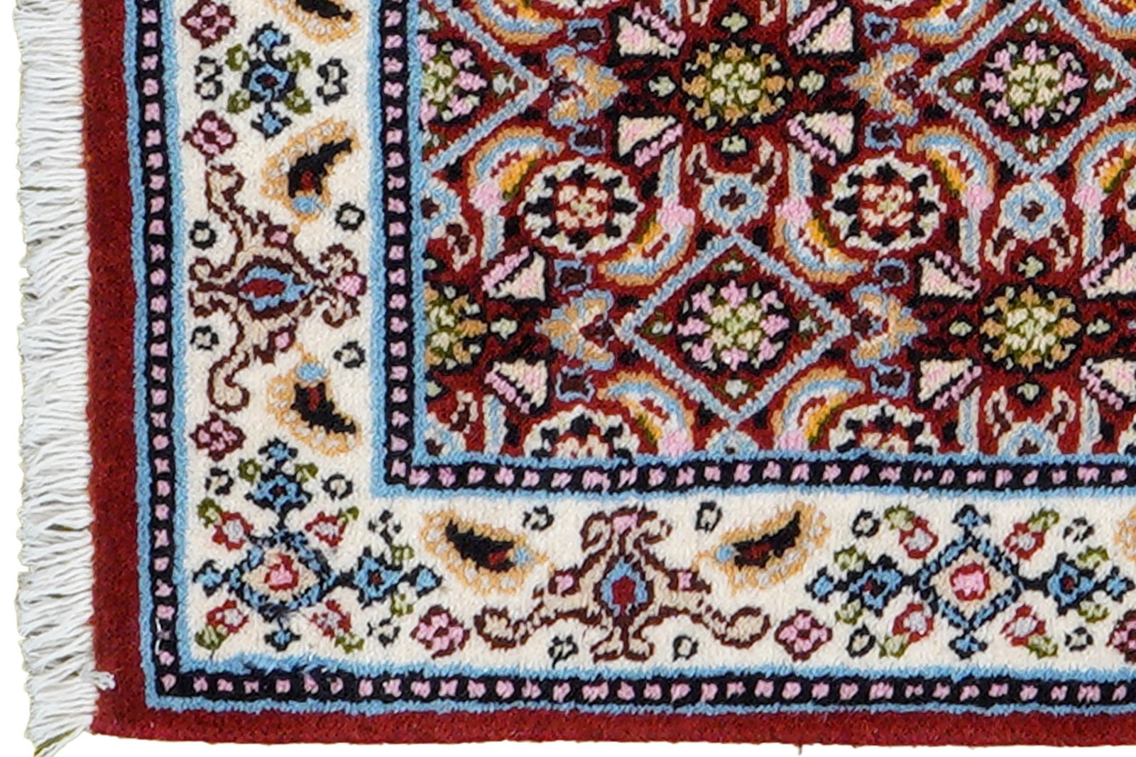 Moud Mahi — Hand-knotted, 39x65 cm, Multicolor, 100% Virgin Wool | View 3