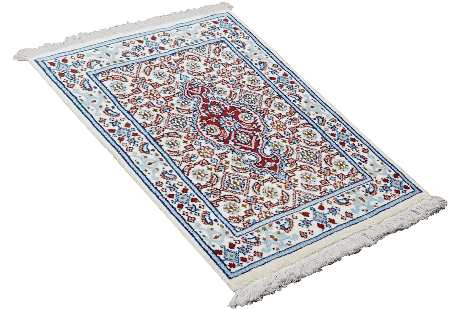 Moud Mahi — Hand-knotted, 36x59 cm, Multicolor, 100% Virgin Wool | View 4