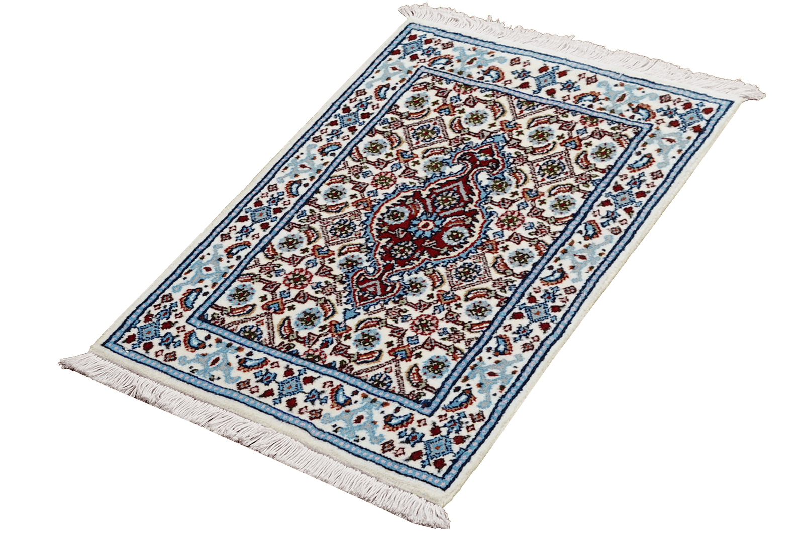 Moud Mahi — Hand-knotted, 36x59 cm, Multicolor, 100% Virgin Wool | View 5