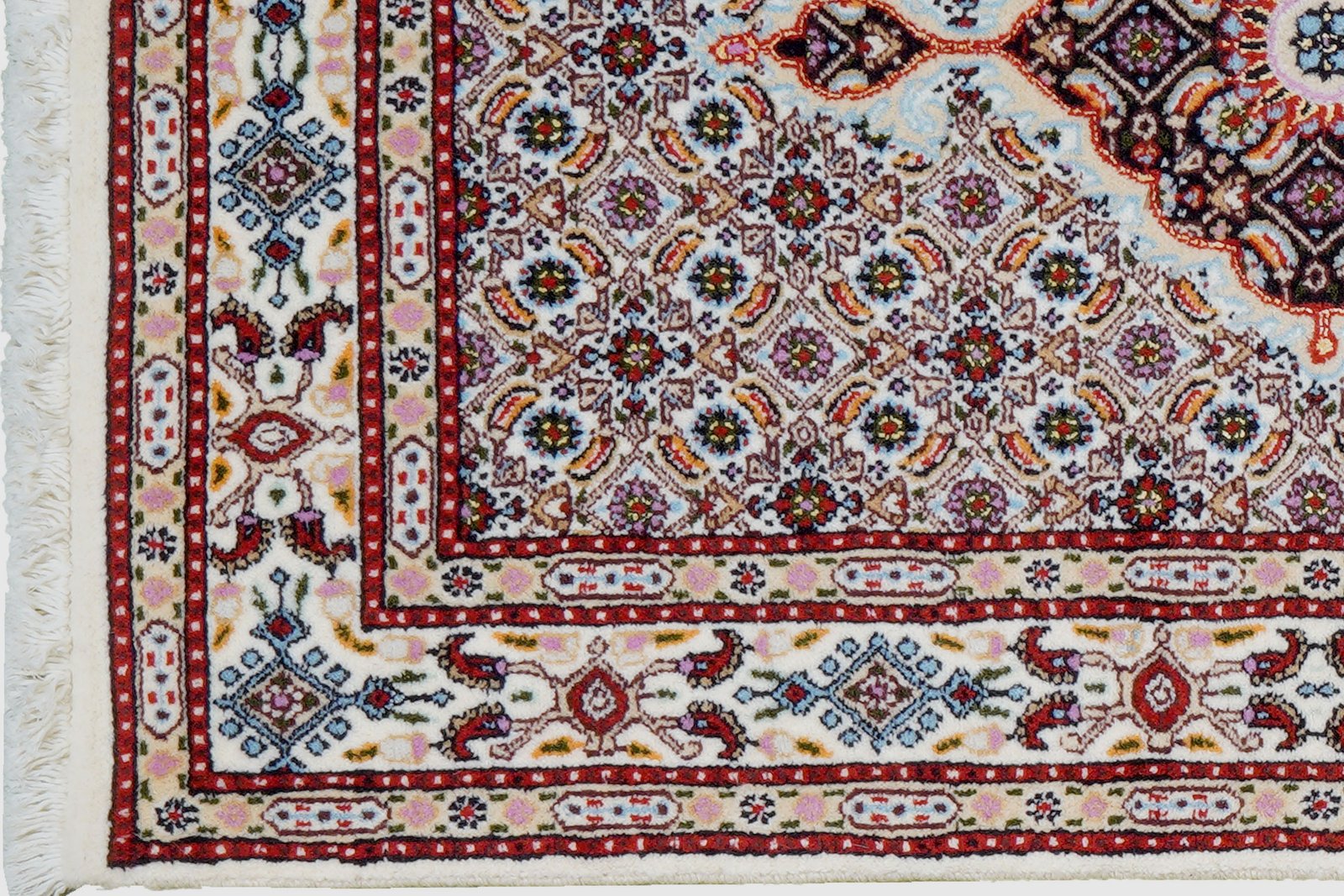 Moud Mahi — Hand-knotted, 78x118 cm, Beige, 100% Virgin Wool | View 3